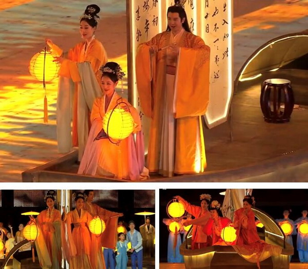 揭秘，亞運(yùn)會(huì)開幕式服裝出處在這，楚艷水墨入詩畫