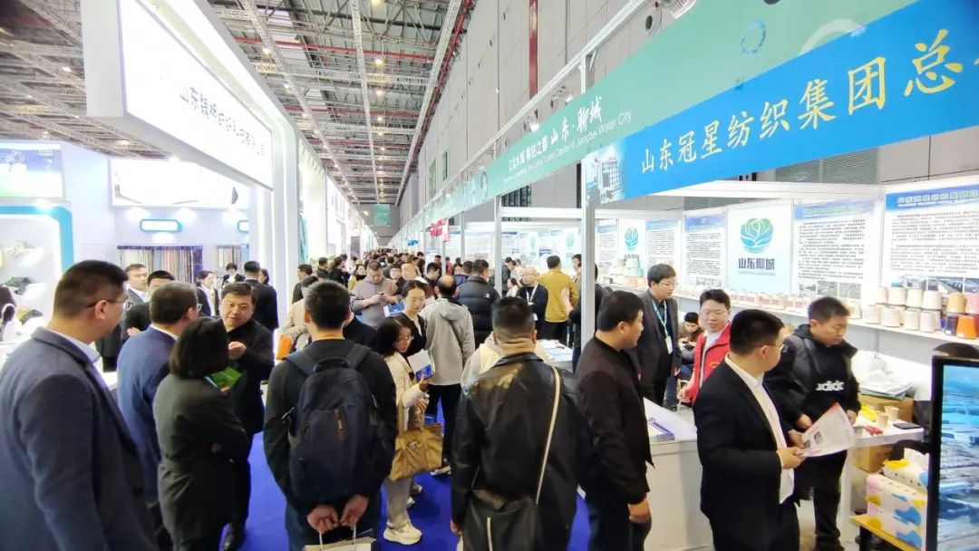實力&ldquo;圈粉&rdquo;，盡展產(chǎn)業(yè)新風貌！山東聊城展團首次亮相2025yarnexpo春夏紗線展