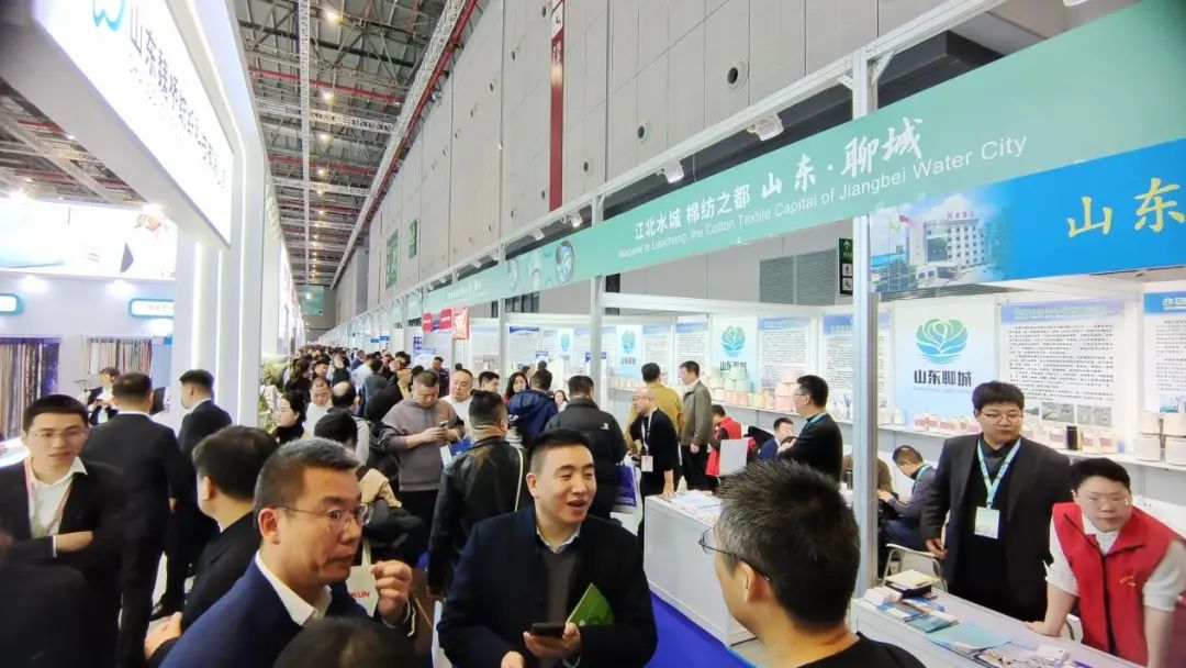 實力&ldquo;圈粉&rdquo;，盡展產(chǎn)業(yè)新風貌！山東聊城展團首次亮相2025yarnexpo春夏紗線展